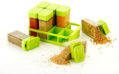 DIGNESH Spice Set Plastic(8 Piece)