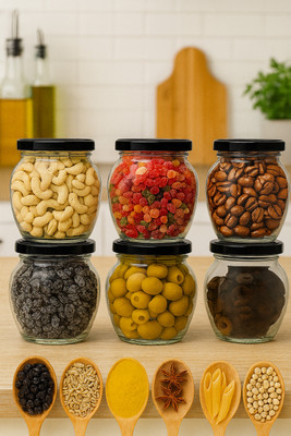 b7 Creations Spice Set Glass(6 Piece)