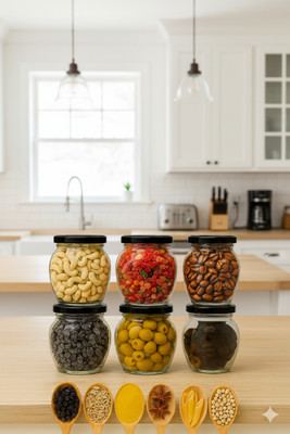 b7 Creations Spice Set Glass(6 Piece)