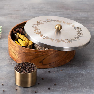 nestroots Spice Set Wooden(1 Piece)