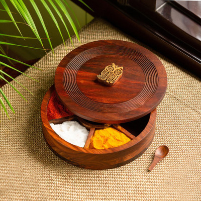 ExclusiveLane Spice Set Wooden(1 Piece)