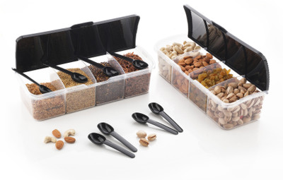 Somnath India Salt & Pepper Set Plastic(2 Piece)