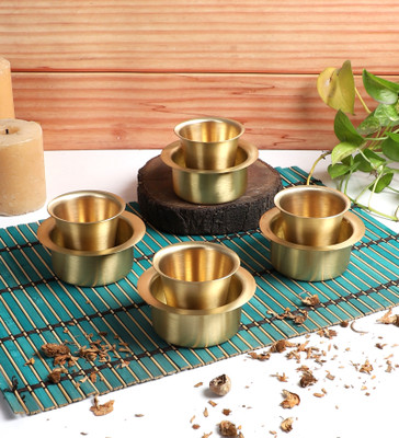 Amaya Decors Sauce Set Brass(8 Piece)