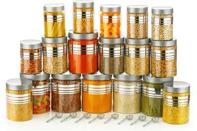 Roseleaf Spice Set Plastic(18 Piece)