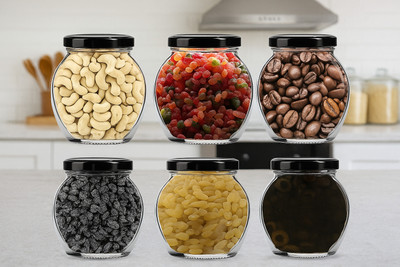 b7 Creations Spice Set Glass(6 Piece)