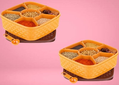 TRENDINGKITCHEN Spice Set Plastic(2 Piece)