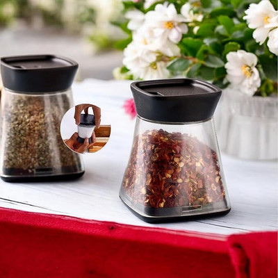 Chintavan Enterprise Seasoning Shaker Set Plastic(2 Piece)