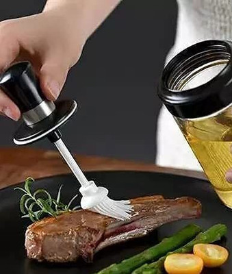 PRATYANG Oil & Vinegar Set Glass, Plastic(1 Piece)