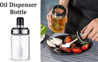 PRATYANG Oil & Vinegar Set Glass, Plastic(1 Piece)