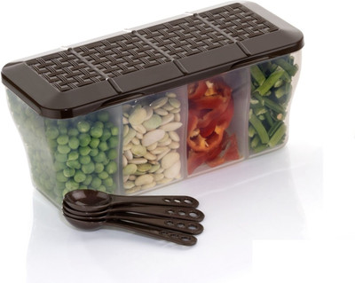 hitu Plastic Utility Container  - 1800 ml(Brown)