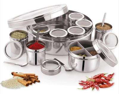 STEEPLE Spice Set Stainless Steel, Steel(1 Piece)