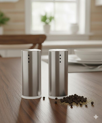 MALLICHH Salt & Pepper Set Stainless Steel(2 Piece)