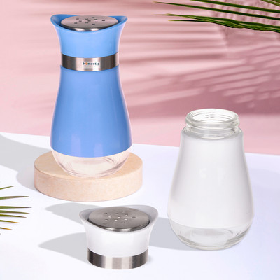 HOMESTIC by Kuber Industries Salt & Pepper Set Stainless Steel(2 Piece)