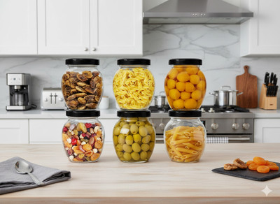 b7 Creations Spice Set Glass(6 Piece)