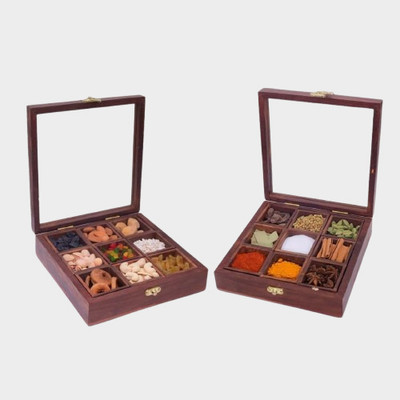 Shyre Spice Set Wooden(2 Piece)