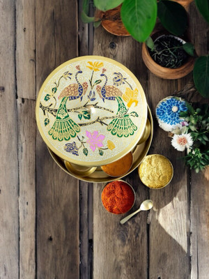 Grehshobha Spice Set Brass(1 Piece)