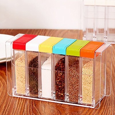 ALL THINGS MORE SHOP Spice Set Plastic(6 Piece)