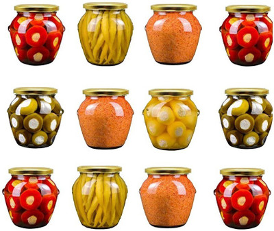 Adhunyk Spice Set Glass(12 Piece)
