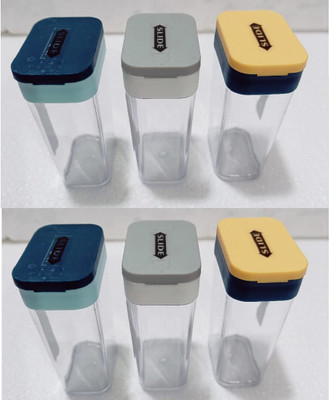 WiiBross Plastic Utility Container  - 100 ml(Pack of 6, Multicolor)