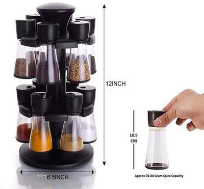 PRATHAM ENTERPRISE Spice Set Plastic(16 Piece)