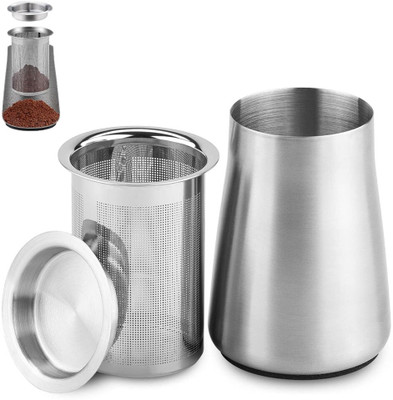 MAYCREATE Seasoning Shaker Set Stainless Steel(3 Piece)