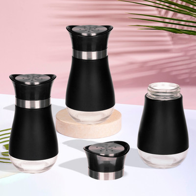 KUBER INDUSTRIES Salt & Pepper Set Stainless Steel(3 Piece)