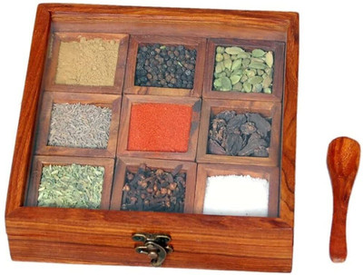 DecorEnBois Spice Set Wooden