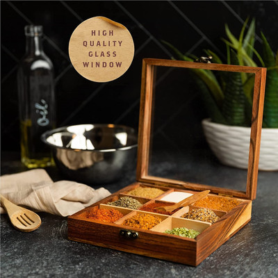 RanaCreation Spice Set Wooden(1 Piece)