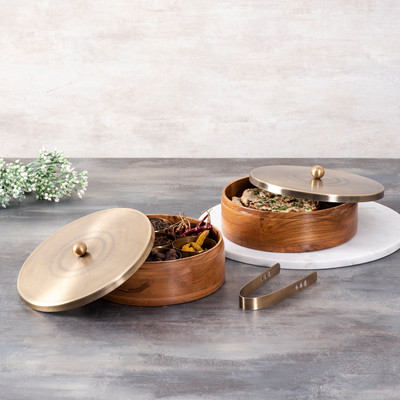 nestroots Spice Set Wooden(2 Piece)