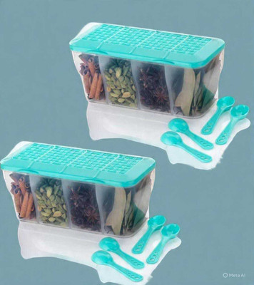 chamunda Spice Set Plastic(2 Piece)