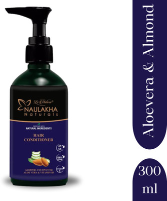 LE NATURA Naturals Aloe Vera and Almond Hair Conditioner(300 ml)