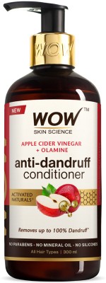 WOW SKIN SCIENCE Apple Cider Vinegar Conditioner For Frizzy & Greasy Hair To Minimize Hair Damage(300 ml)