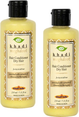 MEGHDOOT Khadi Hair Conditioner Dry Hair for Dry Hair with 210ML(0.42 kg)