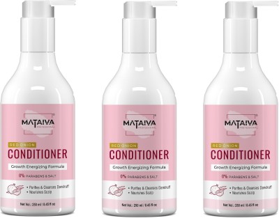 Mataiva Onion Conditioner for Hair Growth & Hair Fall Control with Red Onion Seed Oil(750 ml)