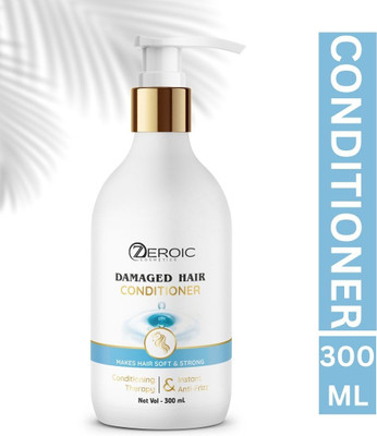 ZEROIC Hair Smoothning Conditioner - Repairs Damage Hair & Nourish Your Scalp(300 ml)