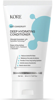 KORE Anti-Dandruff Deep Hydrating Conditioner for Flake free, Sensitive Scalp(150 ml)