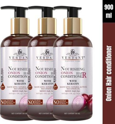 Verdant Natural Care Red Onion Hair Conditioner (3X300ml)(900 ml)