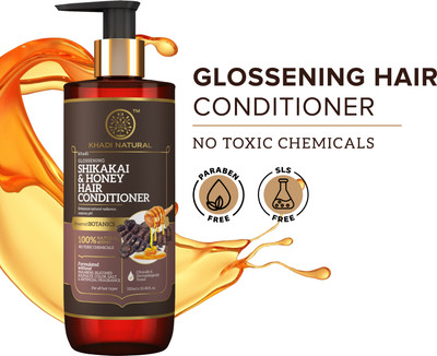 KHADI NATURAL Shikakai & Honey Hair Conditioner-Powered Botanics(310 ml)