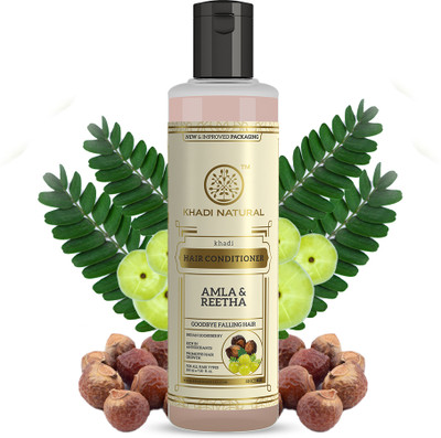 KHADI NATURAL Amla & Reetha Hair Conditioner for Indian Gooseberry(210 ml)