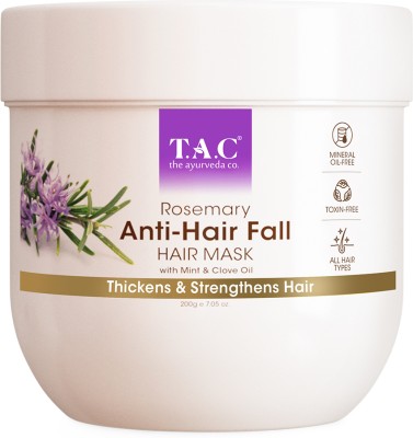 TAC - The Ayurveda Co. TAC Rosemery Anti Hair Fall Mask With Mint & Clove Oil Hair Mask(200 g)