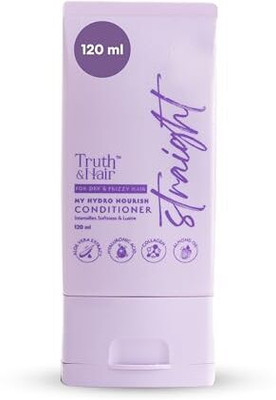 Truth & Hair Hydro Nourish Conditioner for Straight | Enriched with Aloe Vera Extract(120 ml)