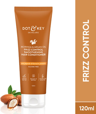Dot & Key Moringa Argan Frizz Control Smoothing Hair Conditioner(120 ml)