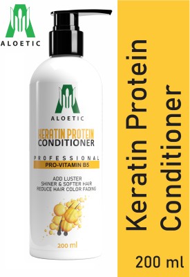 ALOETIC Protein With Pro-Vitamin B5 Conditioner for Hair Fall Control & Shiner(200 ml)