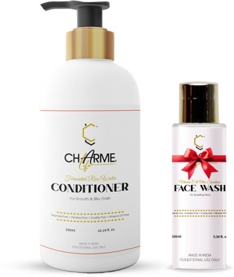 Charme.Life Pure Damage Recovery Conditioner | With Fermented Rice Water | Sulphate Free(300 ml)