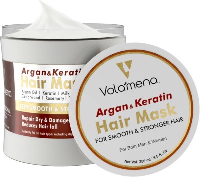 Volamena Argan Oil & Keratin Repair Hair Mask(250 ml)