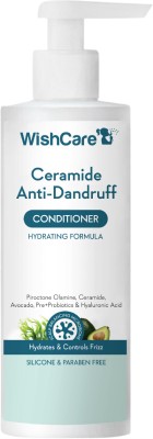 WishCare Ceramide Anti Dandruff Conditioner-Piroctone Olamine, Pre+Probiotics(200 ml)