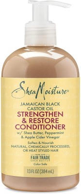 Shea Moisture Jamaican Black Castor Oil Grow & Restore Rinse Out Conditioner 13 OZ(384 ml)