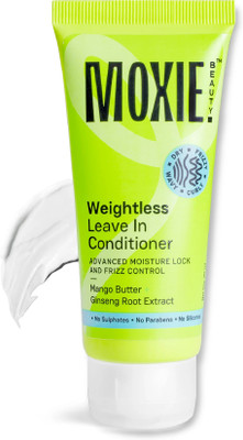 MOXIE BEAUTY Weightless Leave-In Conditioner For Frizzy & Dry hair - Travel Size(50 ml)