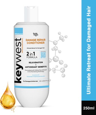 Keywest Professional Damage Repair Conditioner Formula Rejuvenation Antioxidant Benefits(250 ml)