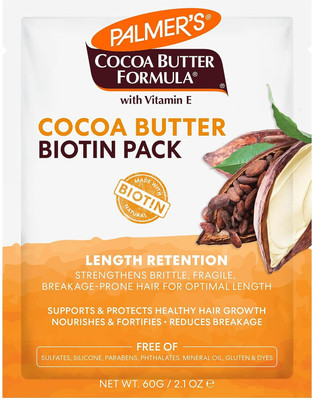 PALMER'S Cocoa Butter & Biotin Length Retention Biotin Pack(60 g)